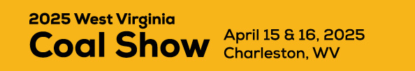 2025 West Virgina Coal Show, April 15 & 16, 2025