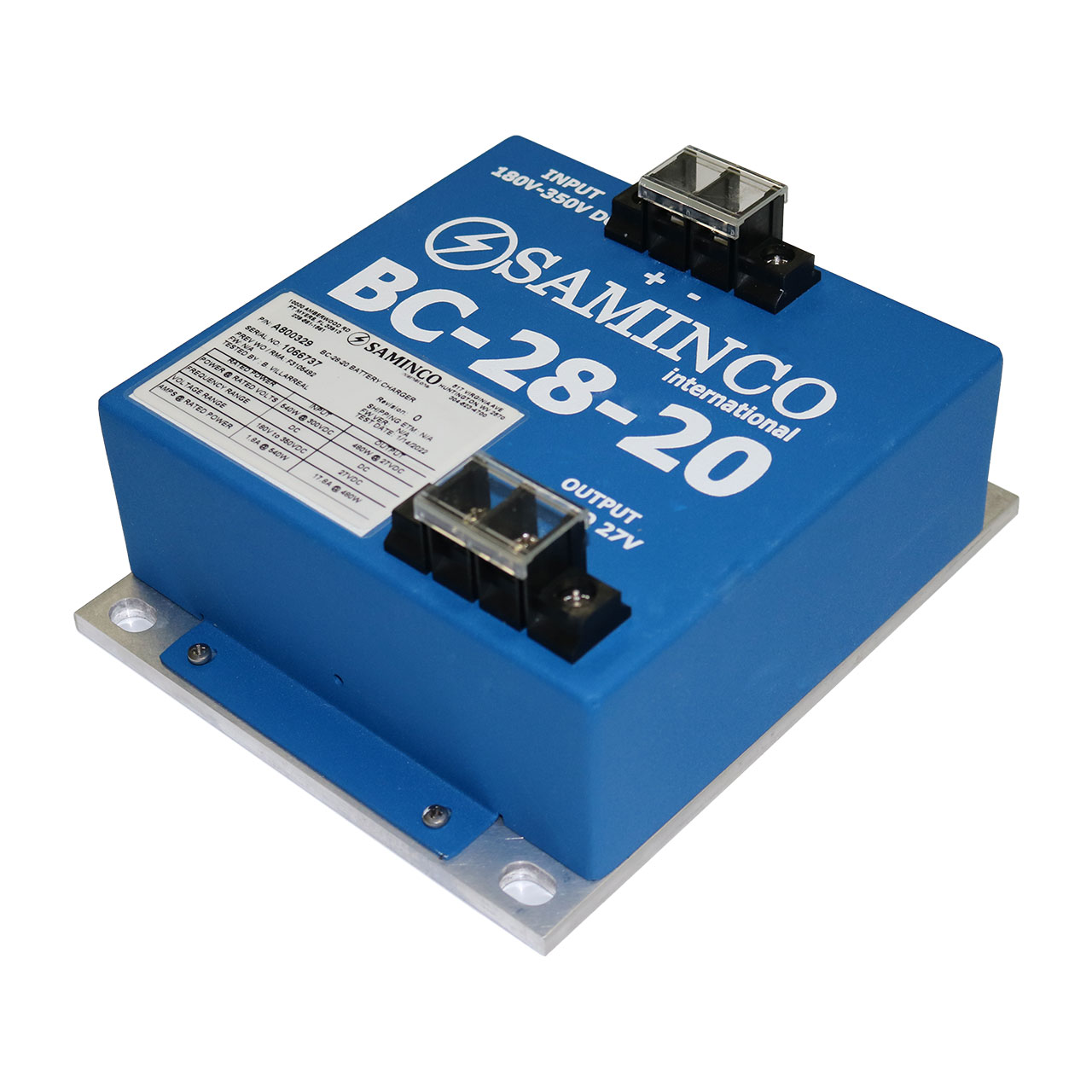A800329 BC-28-20 Battery Charger - DC/DC charging for 24V lead acid battery charging