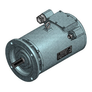 Motor for Locomotive Drive Systems M6005-021