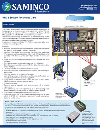 Brochure - VFD - 3 Shuttle Car