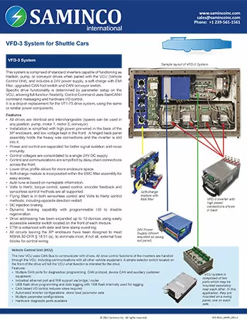 Brochure - VFD - 3 Shuttle Car