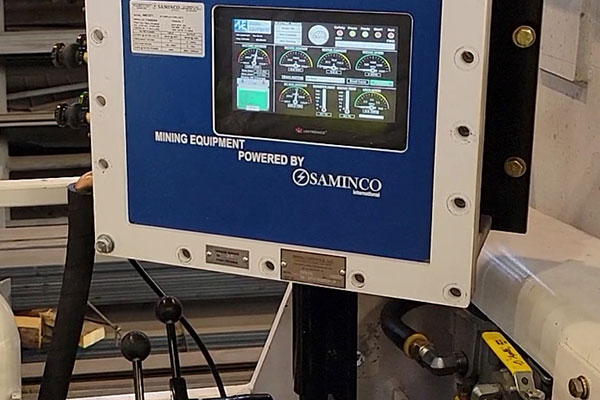 Mining Locomotive  Display